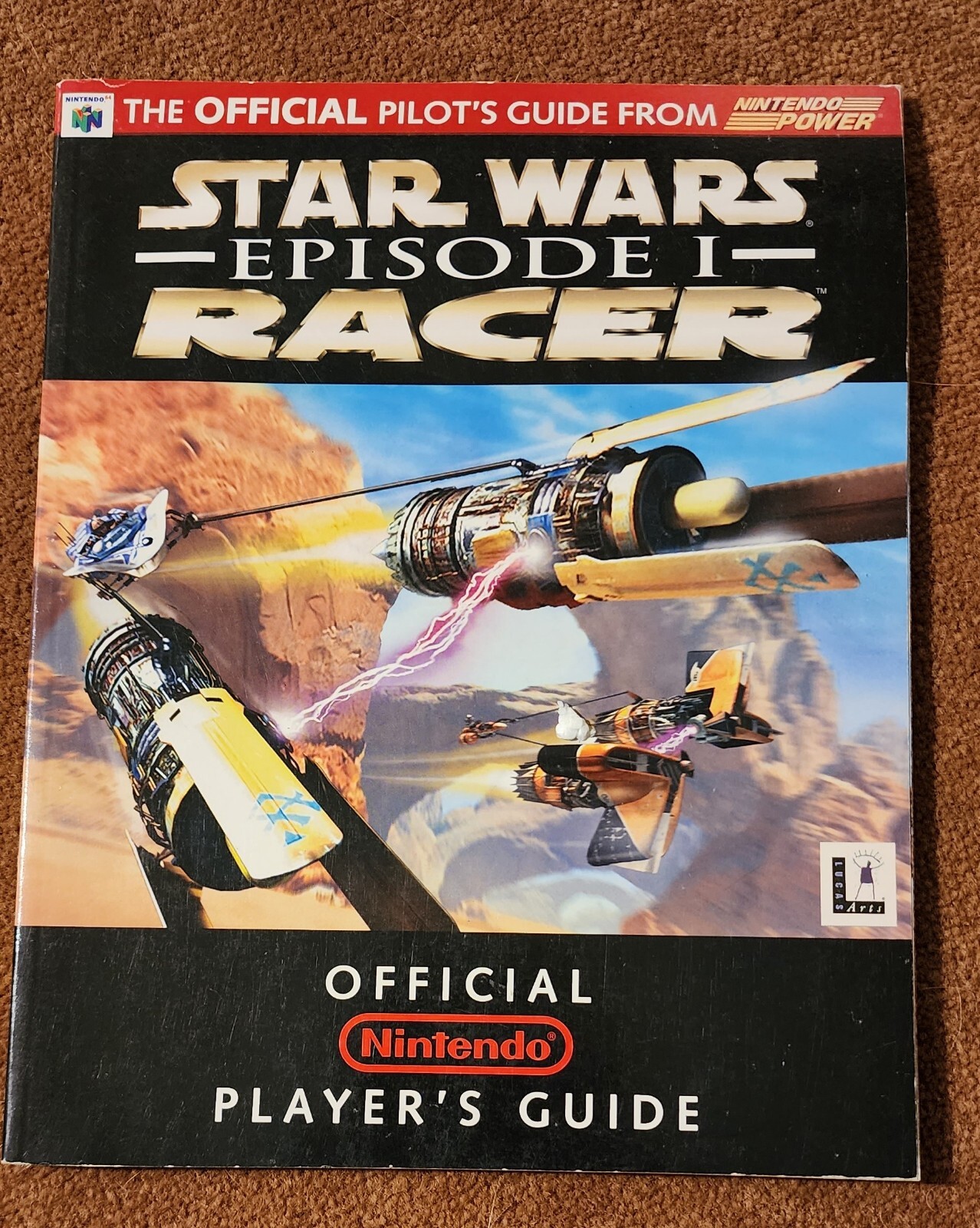 Nintendo Official Strategy Guide for Star Wars Episode 1: Racer (1999,...