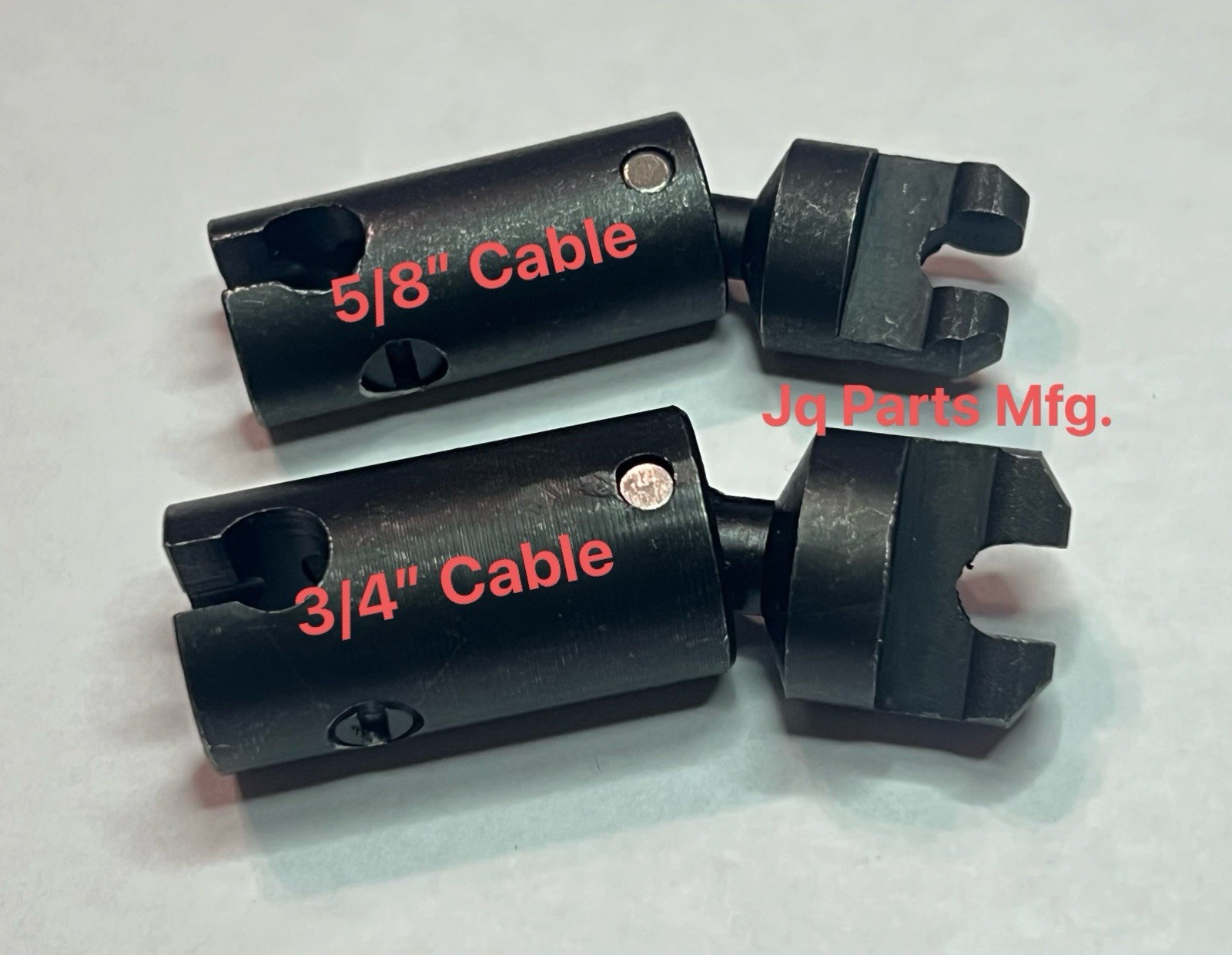 2PC Jq Parts Mfg. Drop Head Adaptor For RIDGID K-6200, K-750, K-750R, K-7500