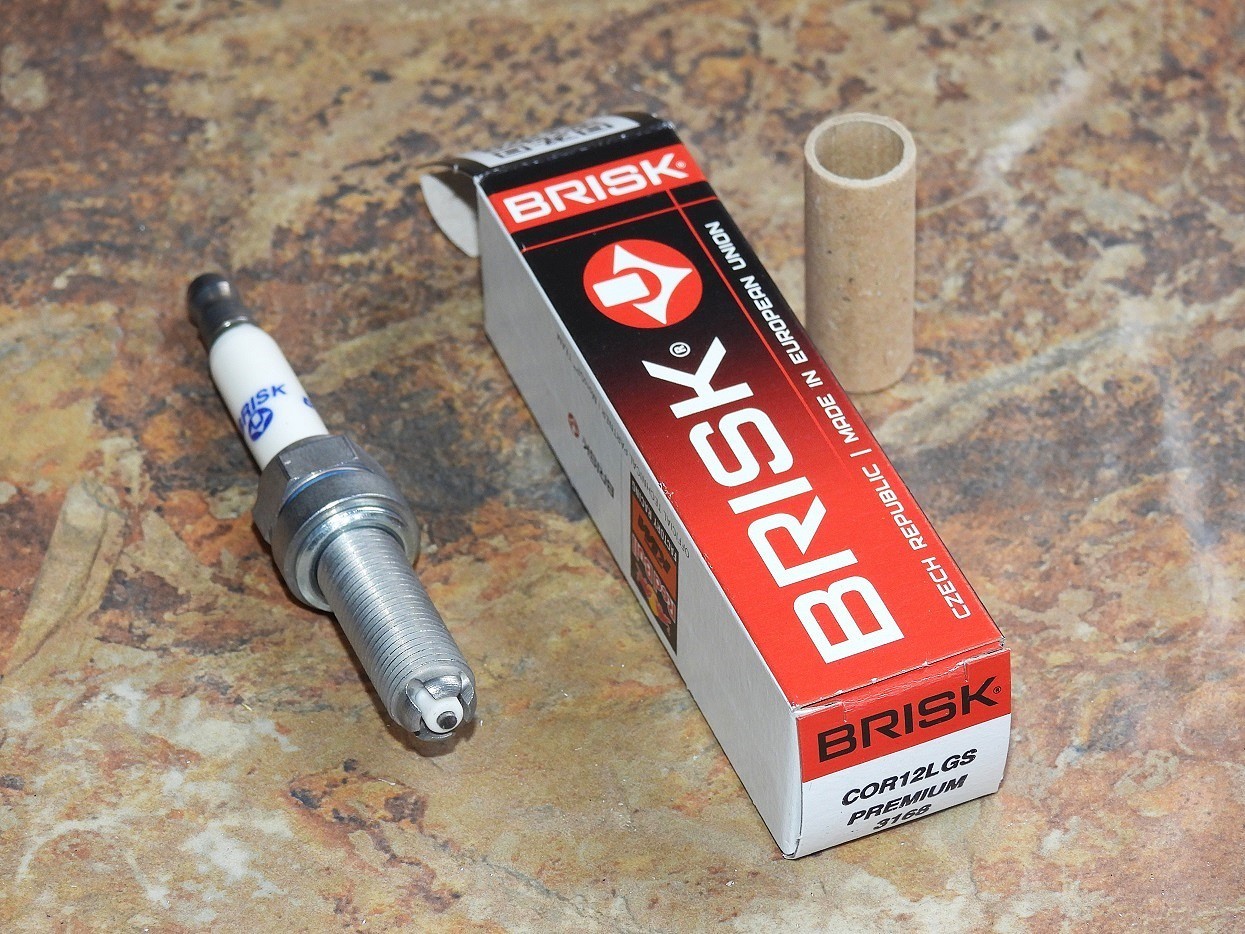 BRISK COR12LGS Multipoint Racing Spark Plugs fit: Honda CRF250R - 2010 to 2019
