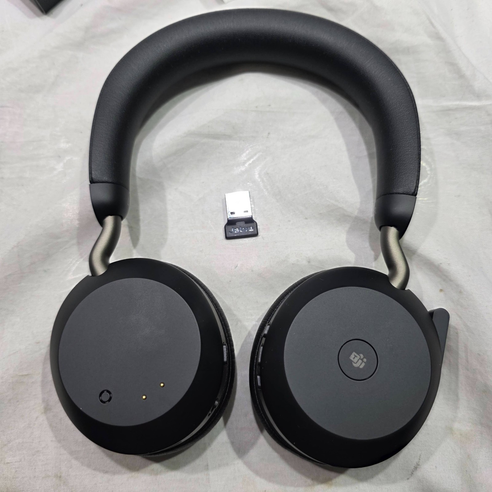 Jabra Evolve2 75 Wireless Stereo Headset w/ Link380 USB-A Bluetooth  - Fast Shp