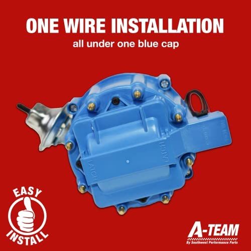HEI Electronic Distributor - 65K Spark & Performance Coil - One Wire