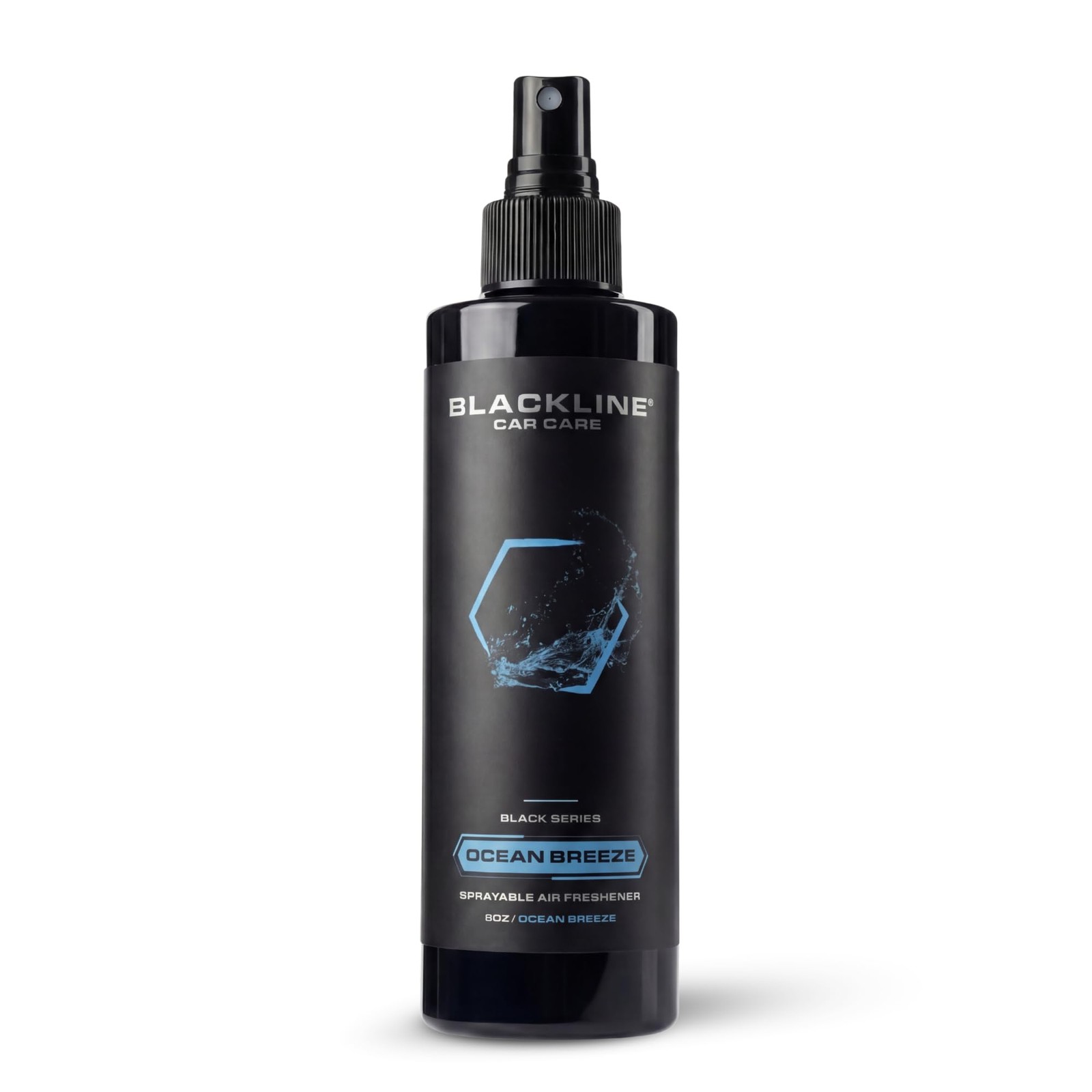 Blackline Car Care - Ocean Breeze Air 8 Fl Oz (Pack of 1), Black