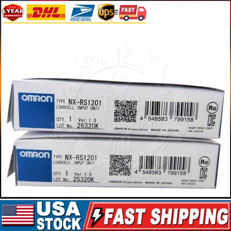Omron NX-RS1201 Loadcell Input Unit NXRS1201 New Original Fast Shipping