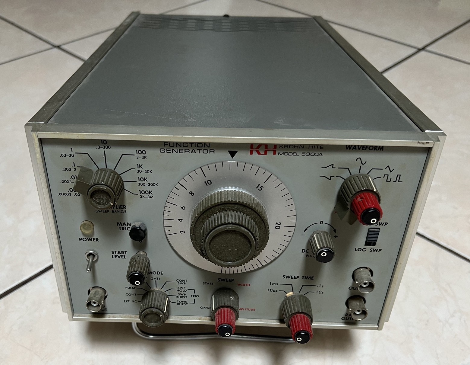 Krohn-Hite 5300A Vintage Function Generator