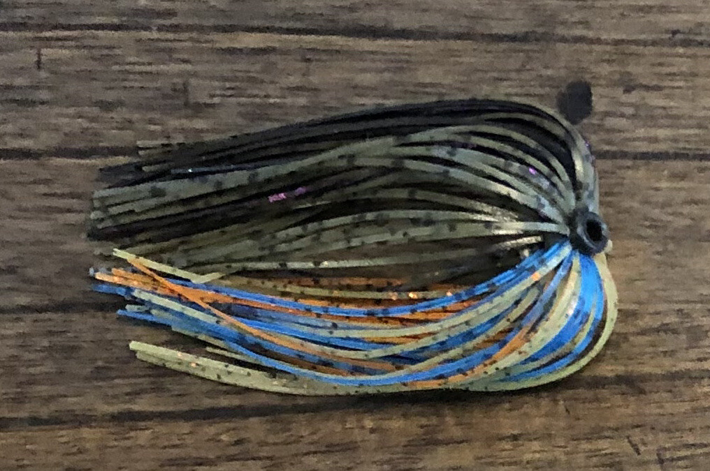 Bass Jig Skirts - Lot Of 10 - Color Bluegill