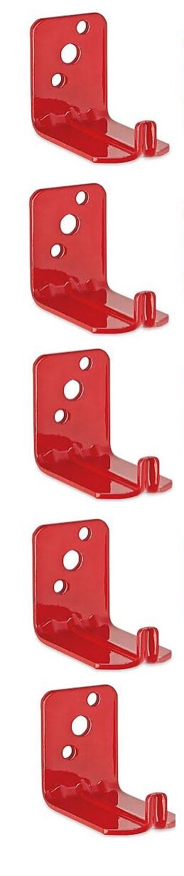 🔥🧯(LOT OF 5) UNIVERSAL WALL MOUNT 20 lb SIZE FIRE EXTINGUISHER BRACKET NEW🔥🧯