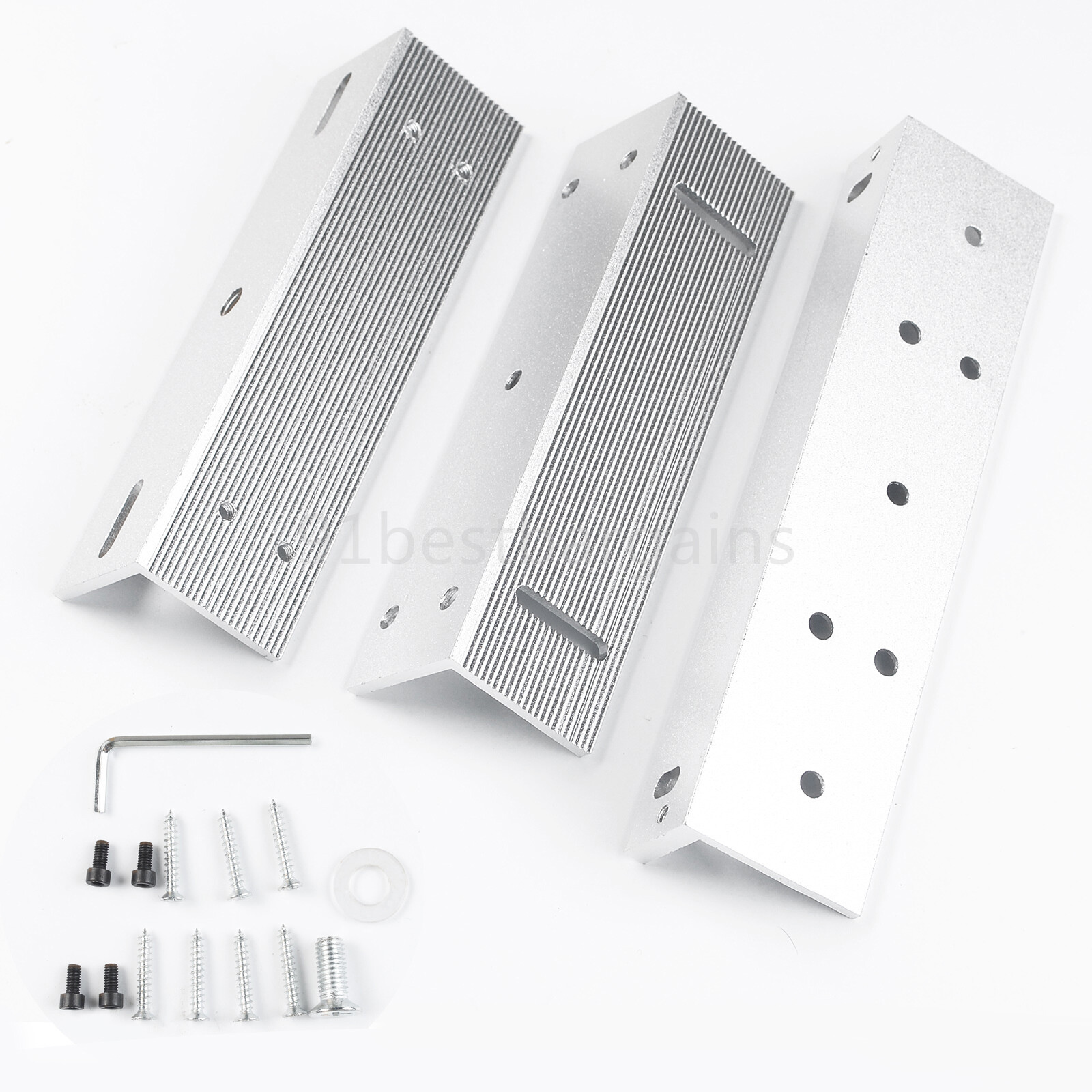 ZL Bracket for 180/280KG Electromagnetic Lock Installed on Wooden Metal Door/US