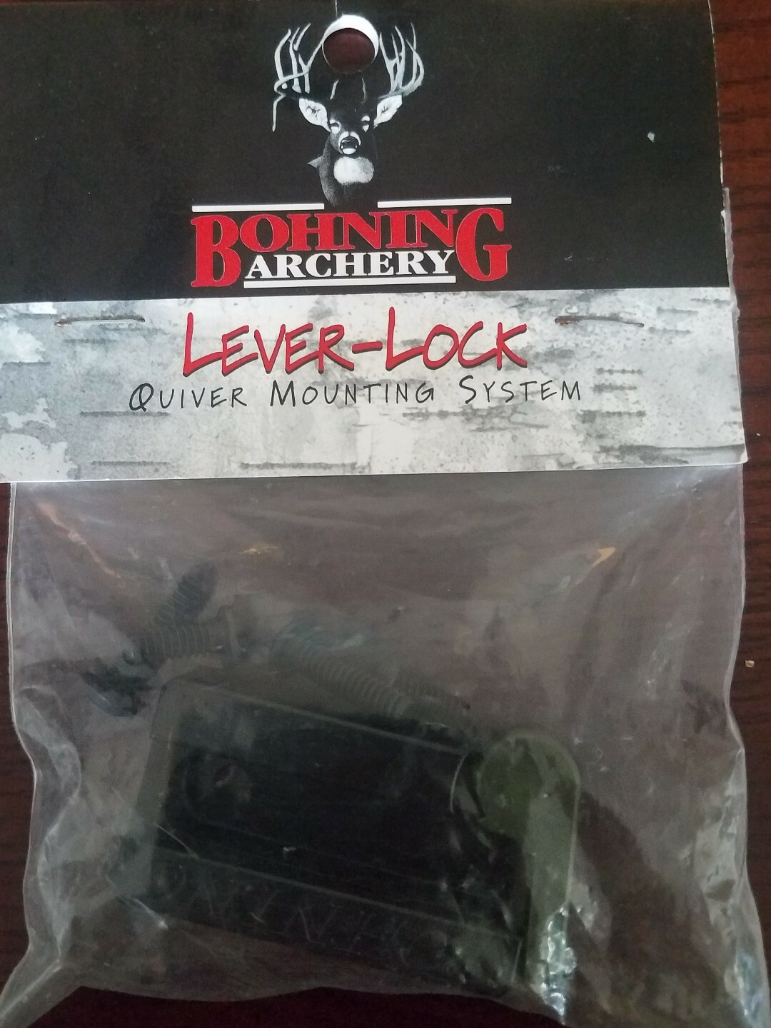 Bohning Black Lever-Lock Quiver Bracket - 1073-Brand New-SHIPS N 24 HOURS