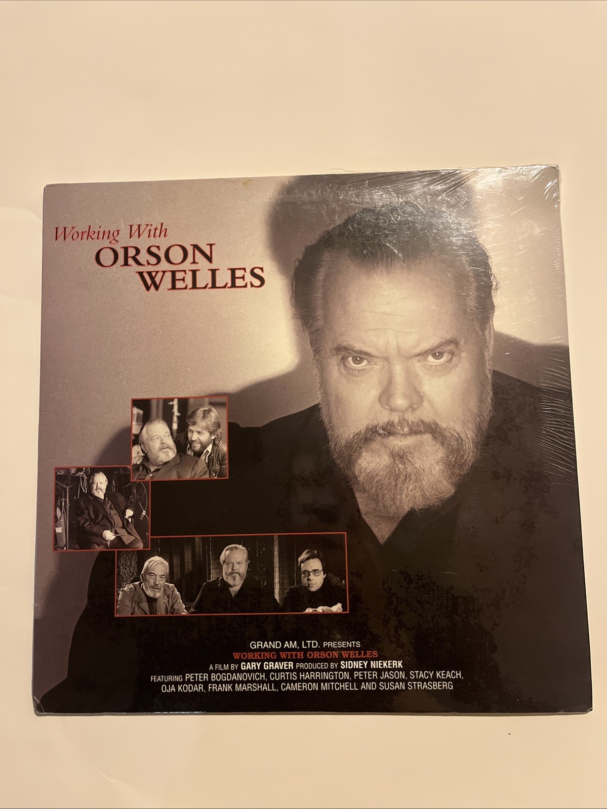 Working With Orson Welles (1993) Laserdisc SEALED