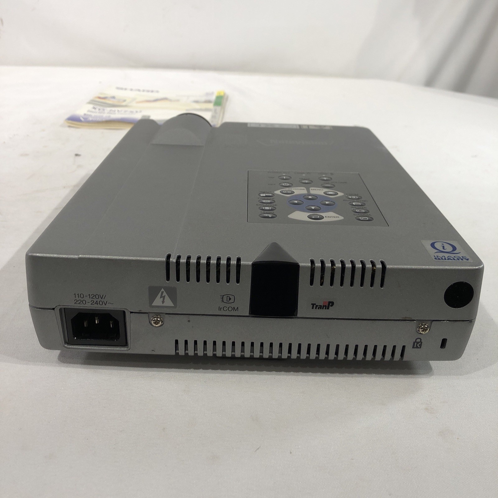 SHARP NOTEVISION 4~XG-NV4SU LCD Projector~Power & Computer Cords~Remote
