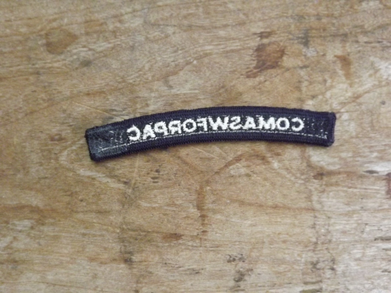 Navy COMASWFORPAC Tab - INV# C1494