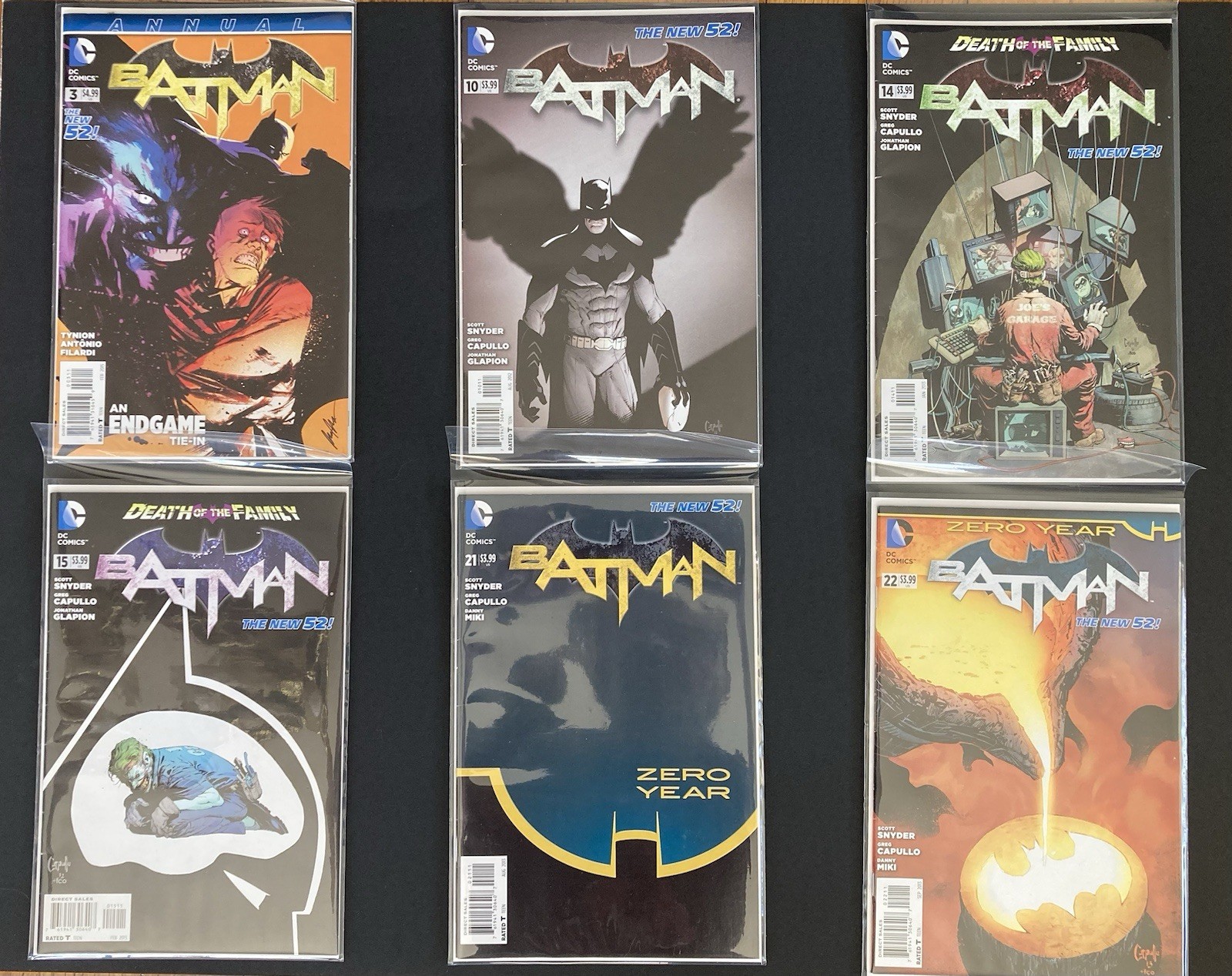 Batman NEW 52 U Pick 3, 10, 14, 15, 21-23, 30, 32, 35, 37-50 All NM W/ Variants