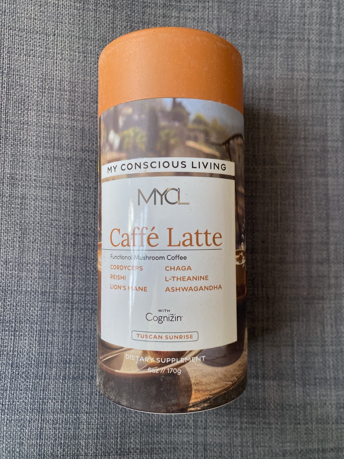 MYCL Cognizin Mocha Latte Mushroom Coffee 6oz/170g BRAND NEW