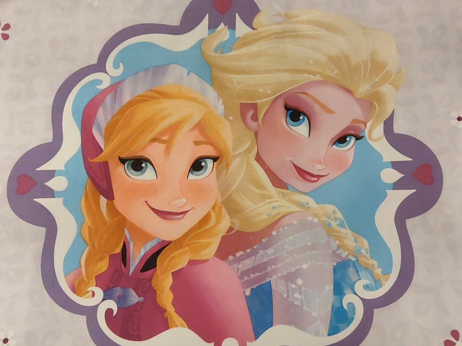 🔥 Disney ANNA and ELSA Standard Pillowcase 2 Sides