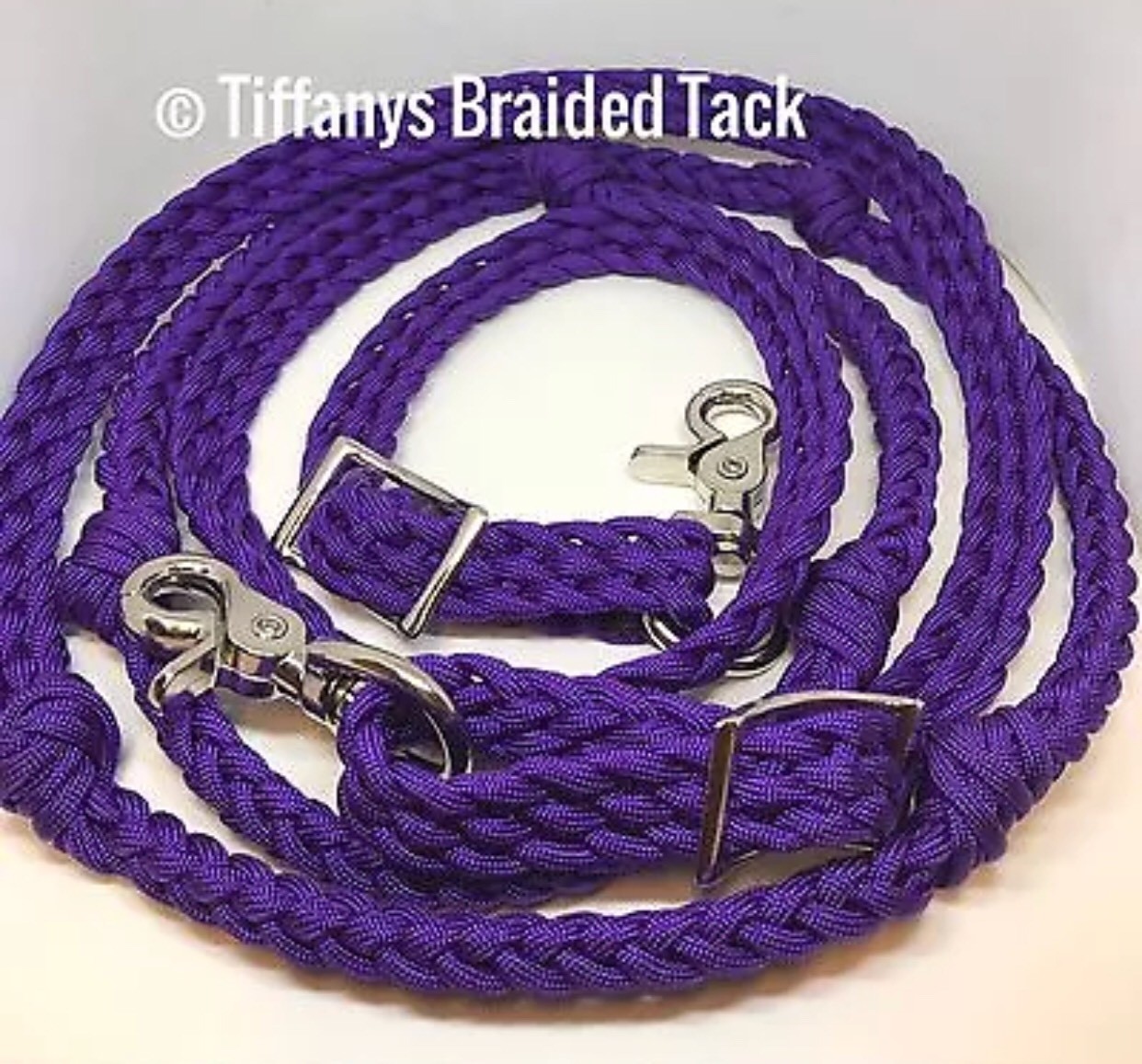 Barrel Reins purple