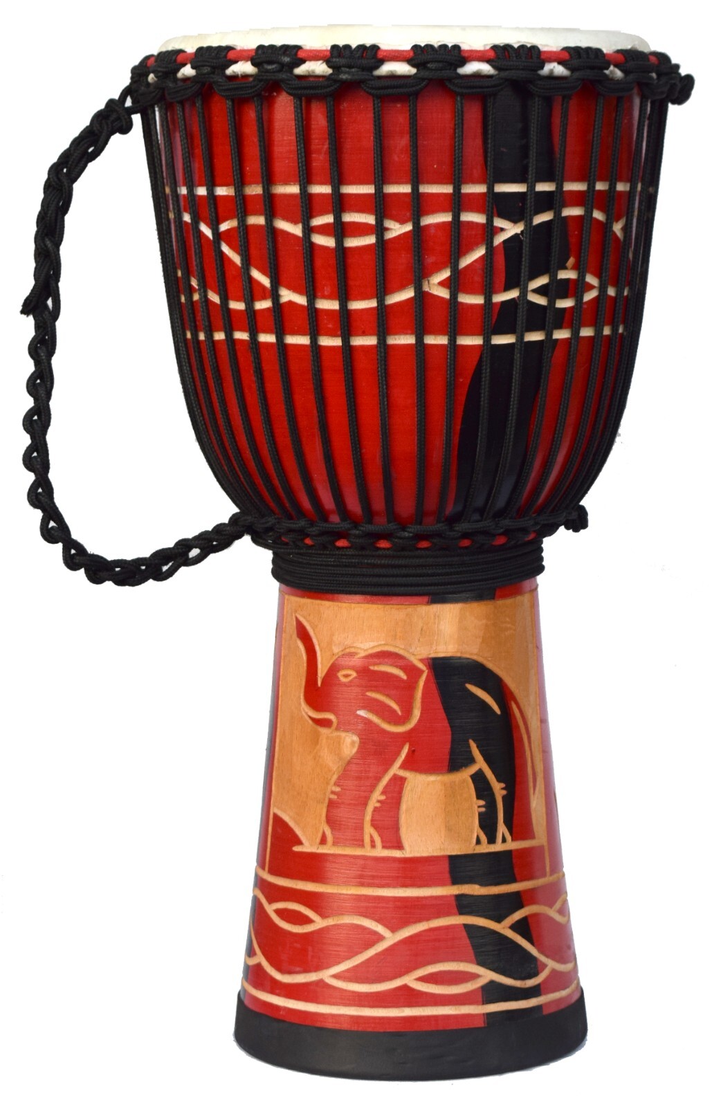 Large Djembe 60cm Height 12'' Head ( Totally Free Shipping in USA Mainland )