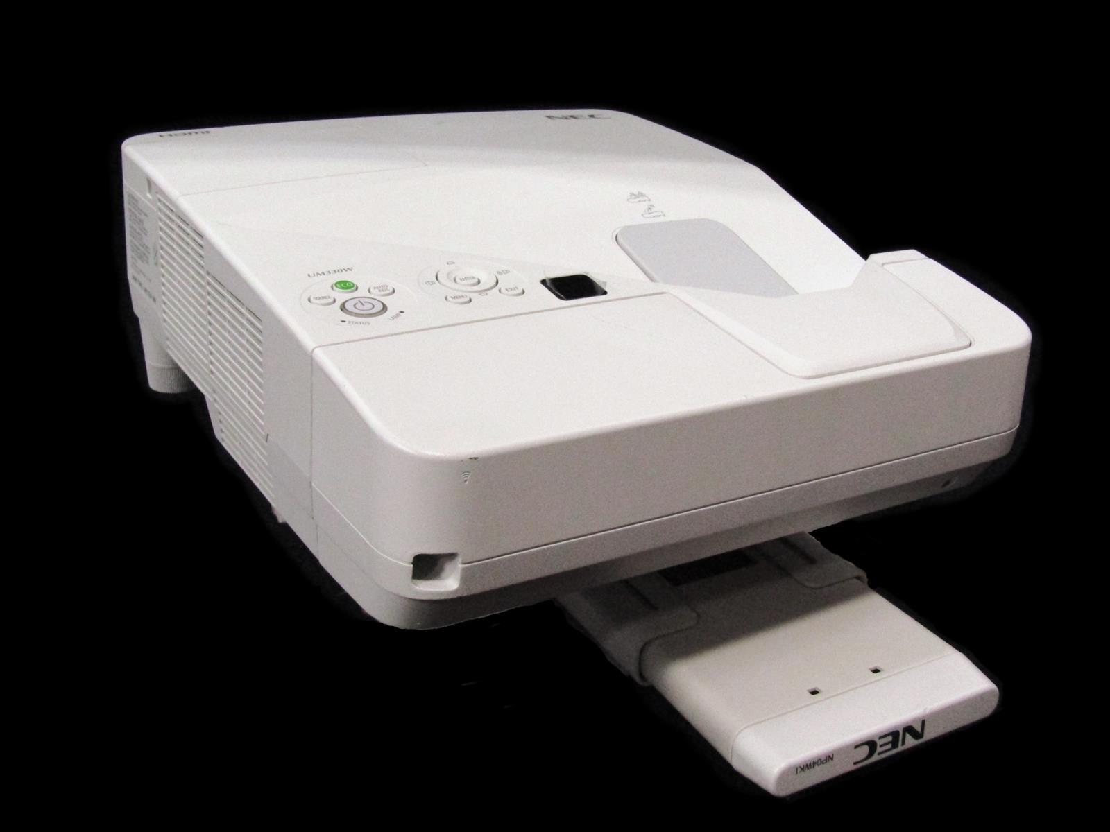 NEC NP-UM330W Ultra-Short Throw 3LCD Projector w/ NP04WKI Wall Mount