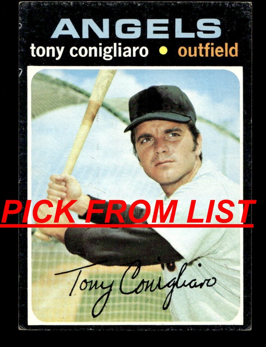 1971 Topps 2-265 VG-EX Pick From List All PICTURED dd0