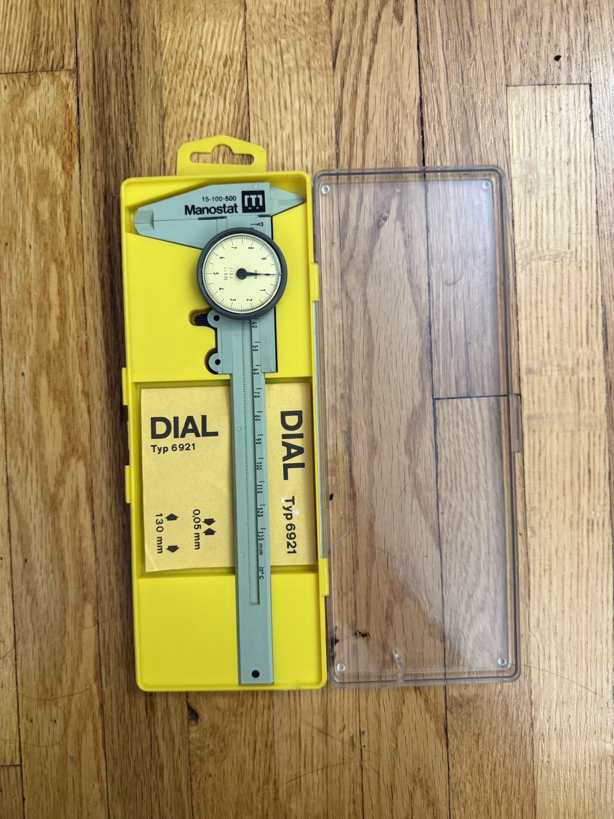 KWB Dial Type 6921 Plastic Dial Caliper Made In Switzerland