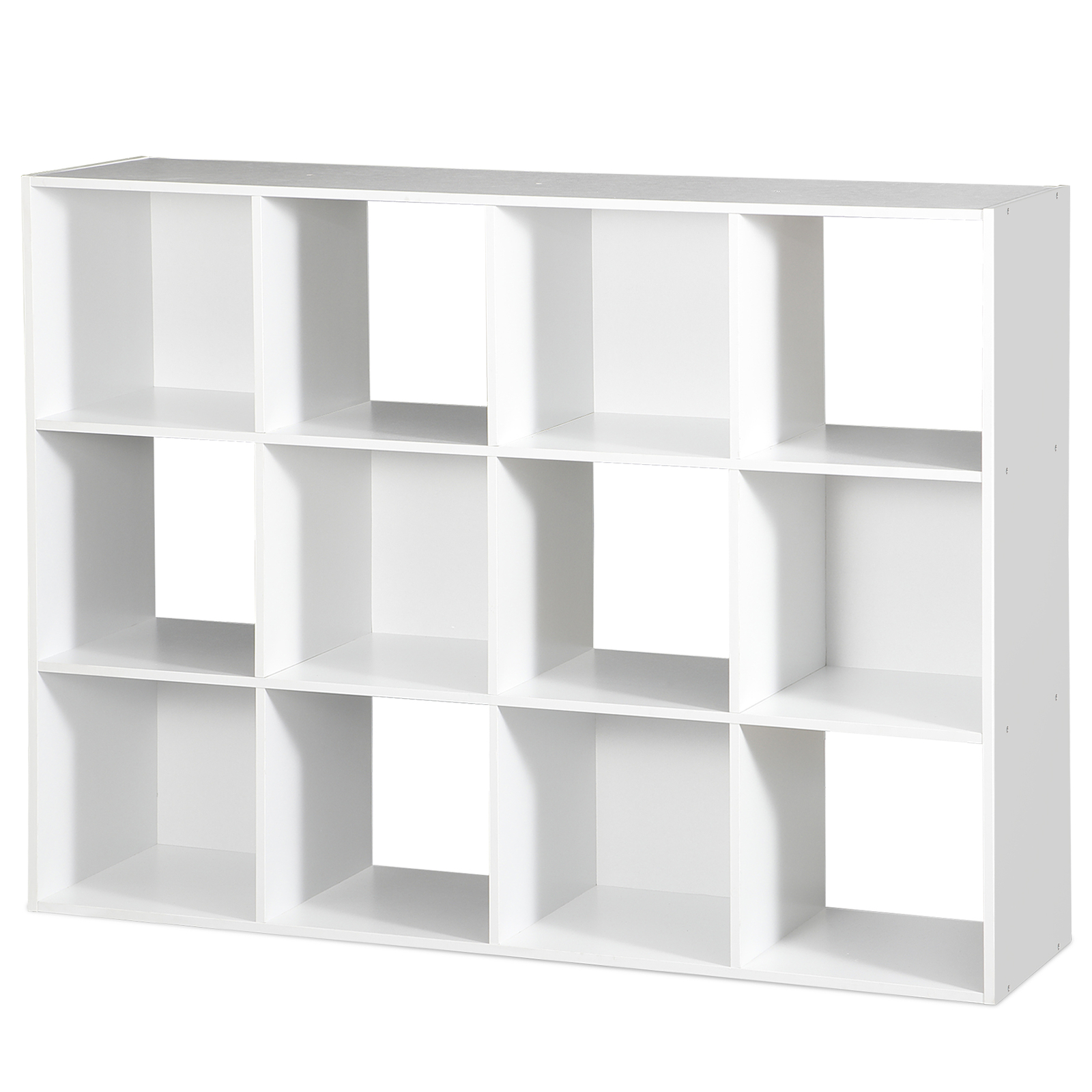 12 Cube Storage Organizer Bookcase Closet Storage for Home office Decor White