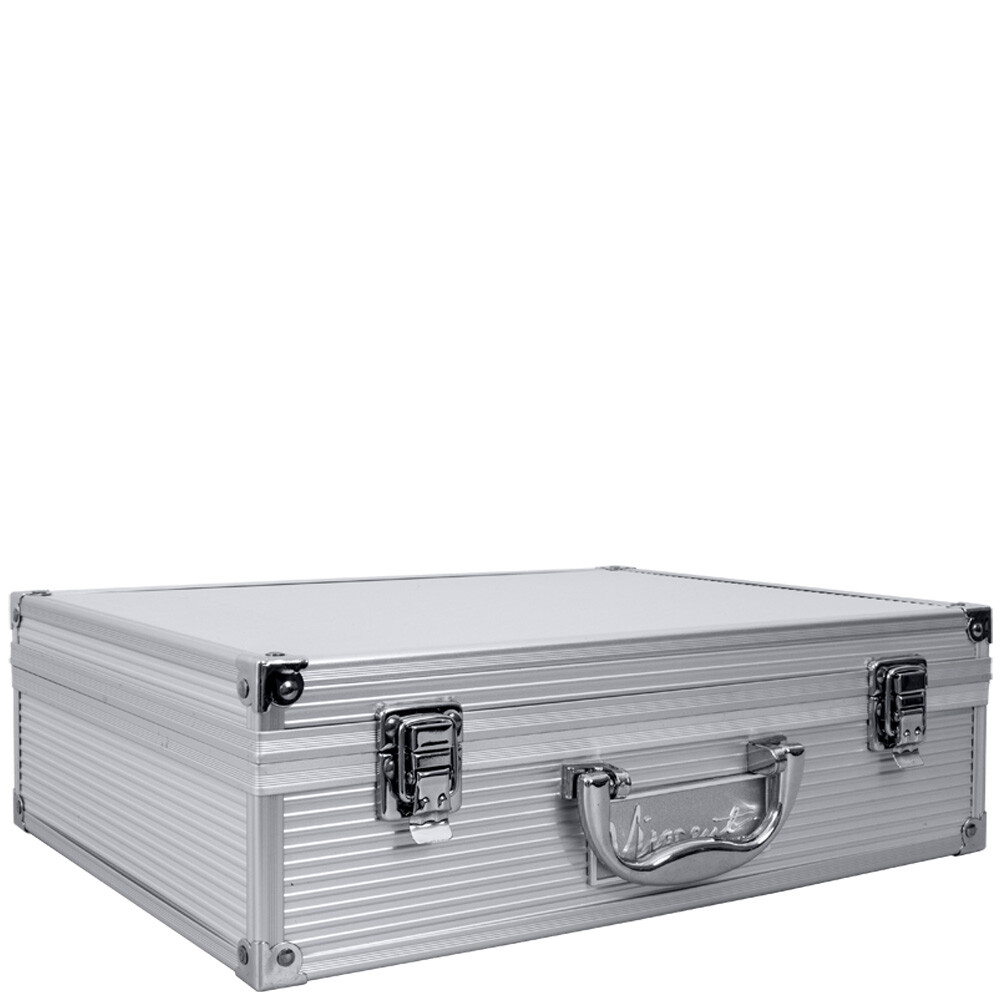 BARBER SALON BEAUTY SEWICOB VINCENT  CLIPPER TRIMMER TRAVEL MASTER CASE SILVER