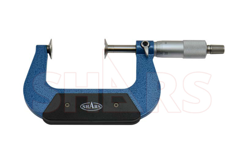Shars 2-3" Mechanical Disc Micrometer Ratchet Stop Thimble New P}
