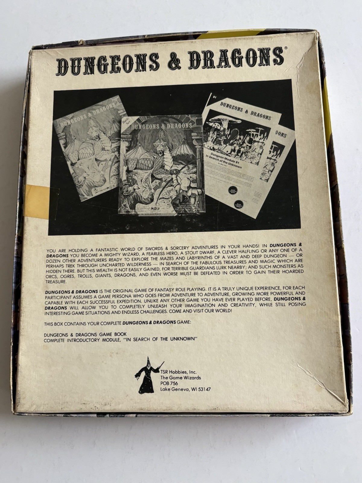 Dungeons and Dragons Holmes Basic Set TSR 1979