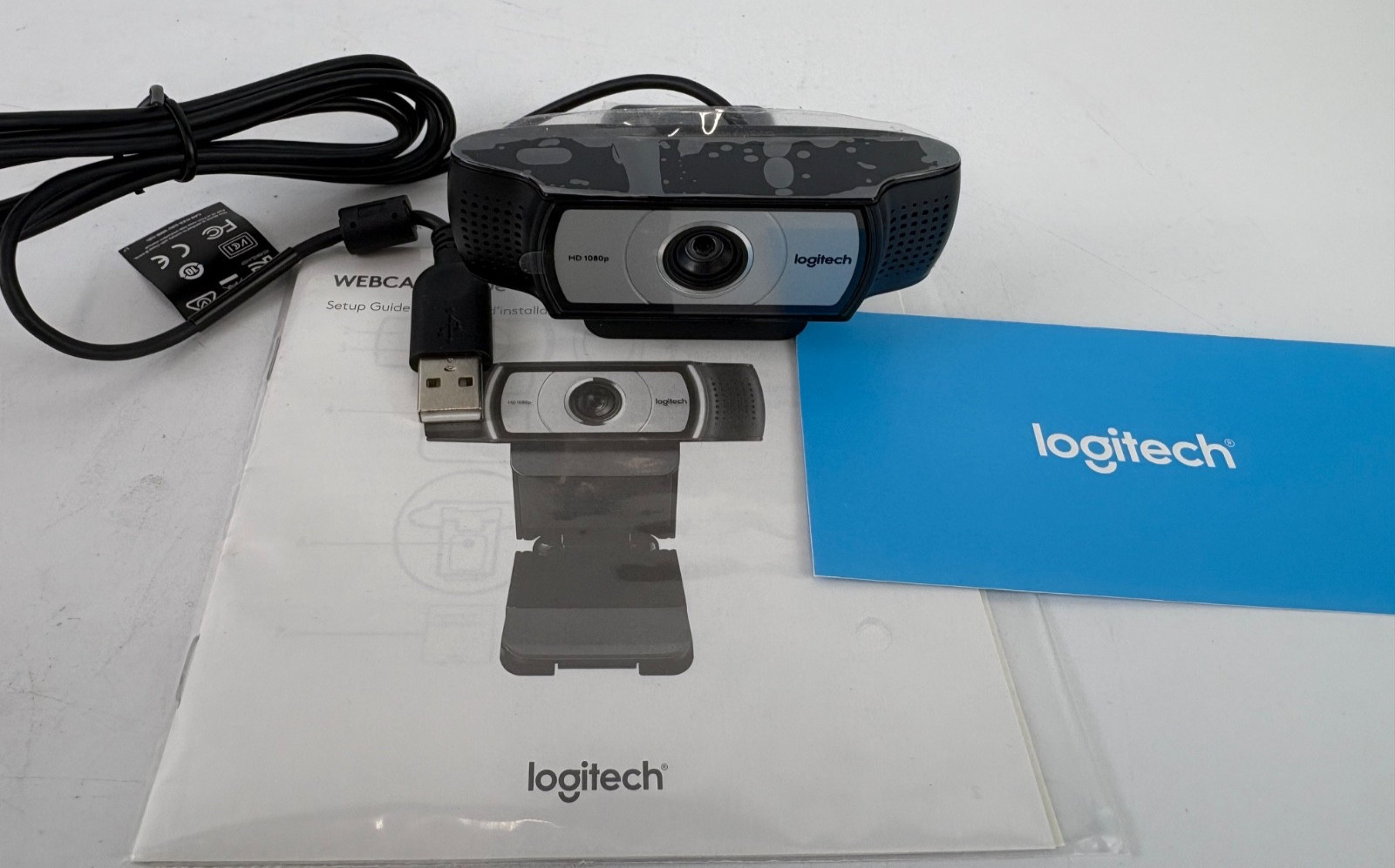 Logitech c930e Webcam Ultra Wide Angle *Please Read Description*