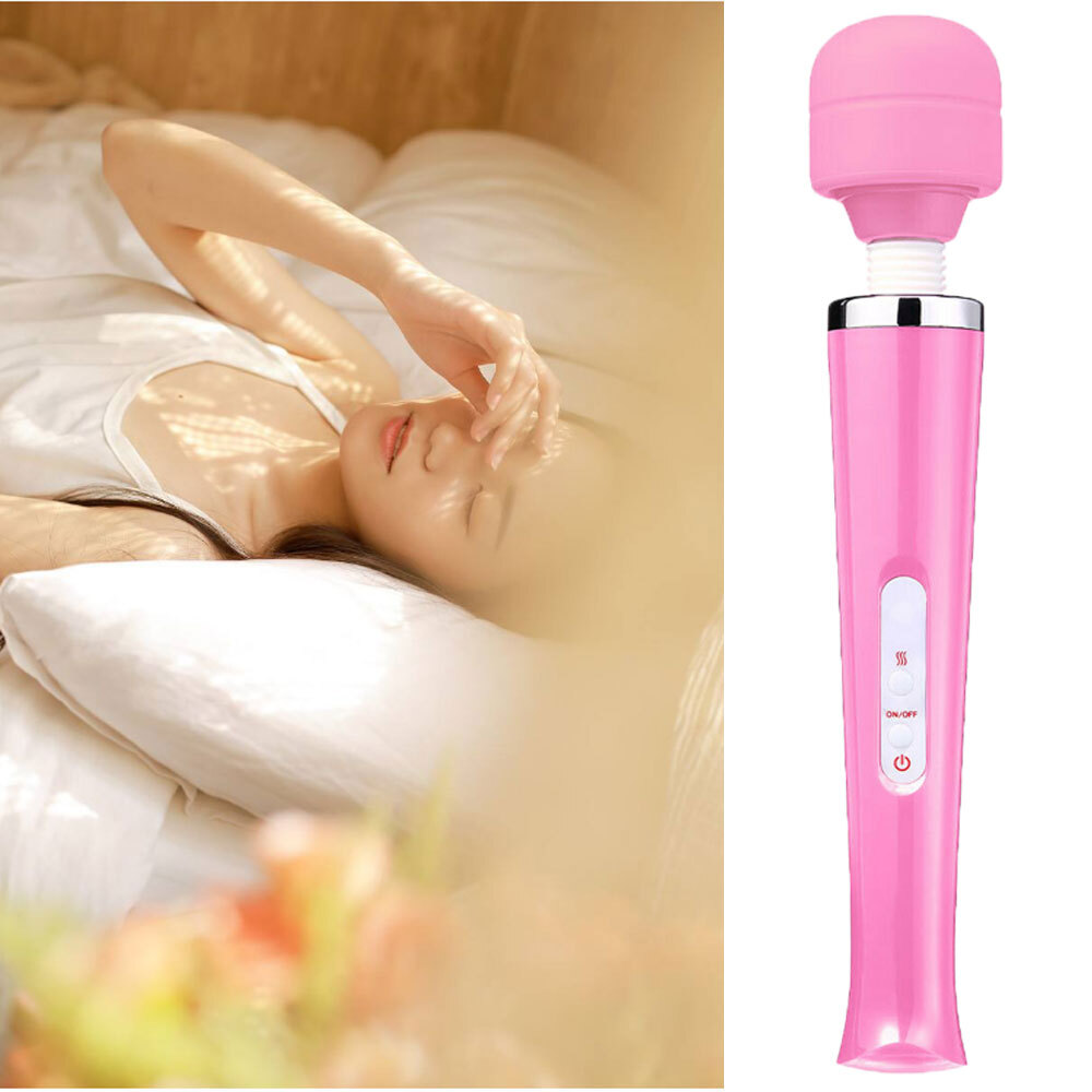 20 speed/10 vibration Handheld Vibrating Massager Wand Full Body Massage Stick