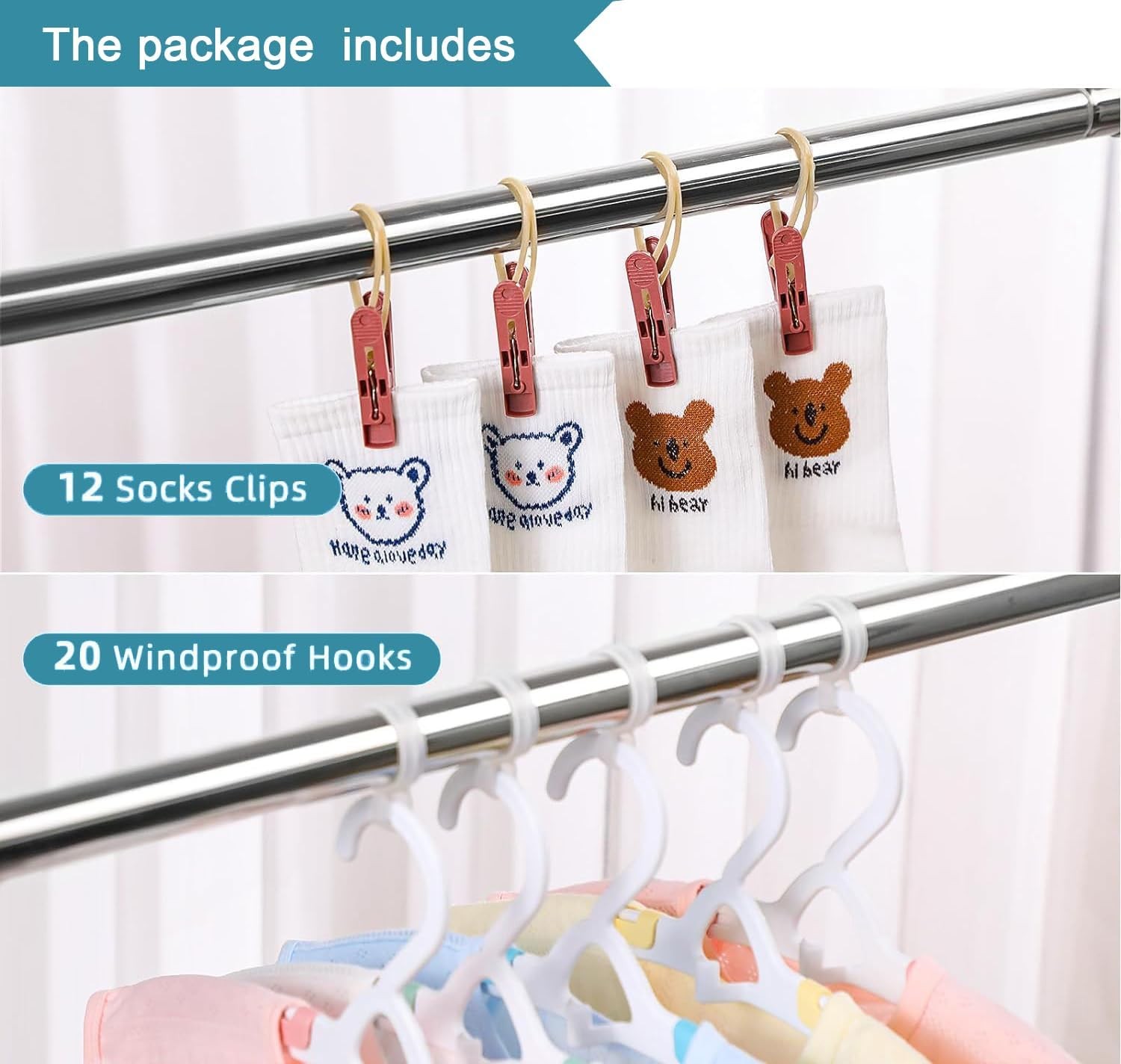 Drying Rack, Heavy Duty Stainless Steel Vertical Drying Pole