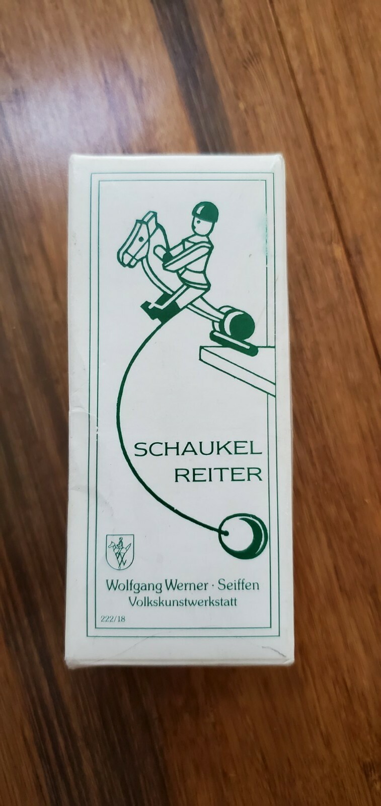 Vintage - Wolfgang Werner Germany - Schaukel  Reiter  - pendulum  - free ship