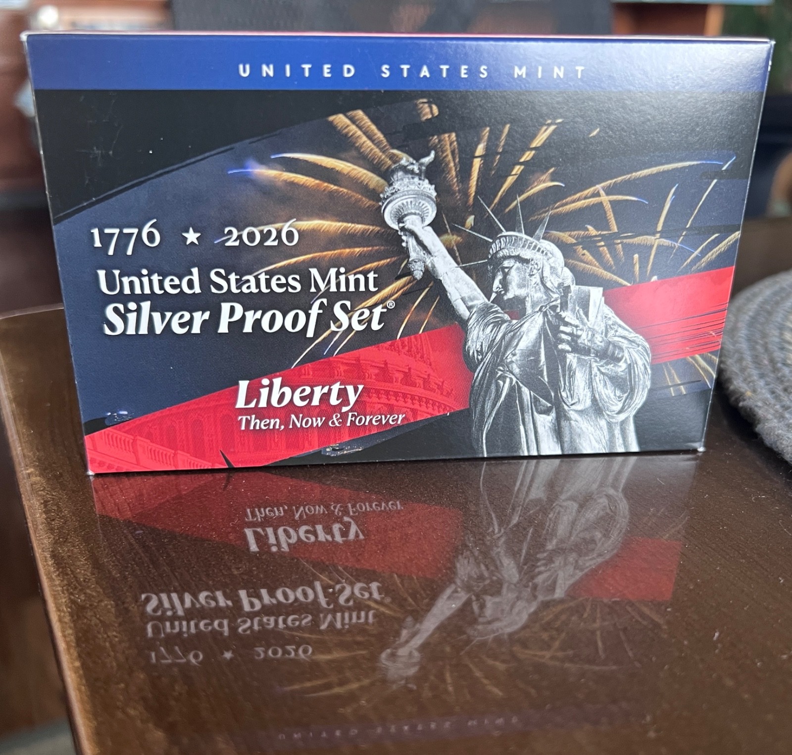 2026 * 1776 S Proof Silver Mint Set Dual Dates 26RH * SEALED MINT BOX *