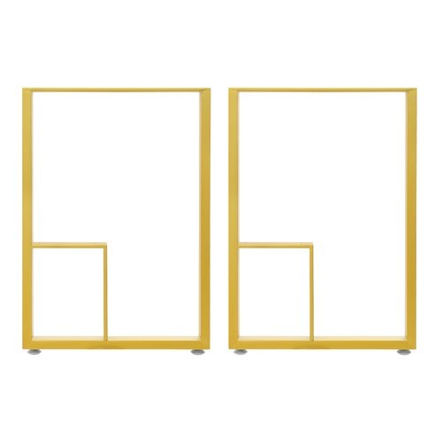 Modern Furniture Legs, 2PCS Metal Table Legs, Dining Table Legs