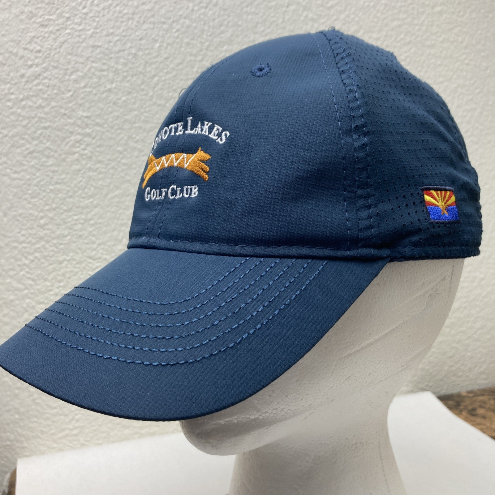 Coyote Lakes Golf Club AZ Ouray Sportwear Golf Hat Ballcap OSFM Embroidered Cap