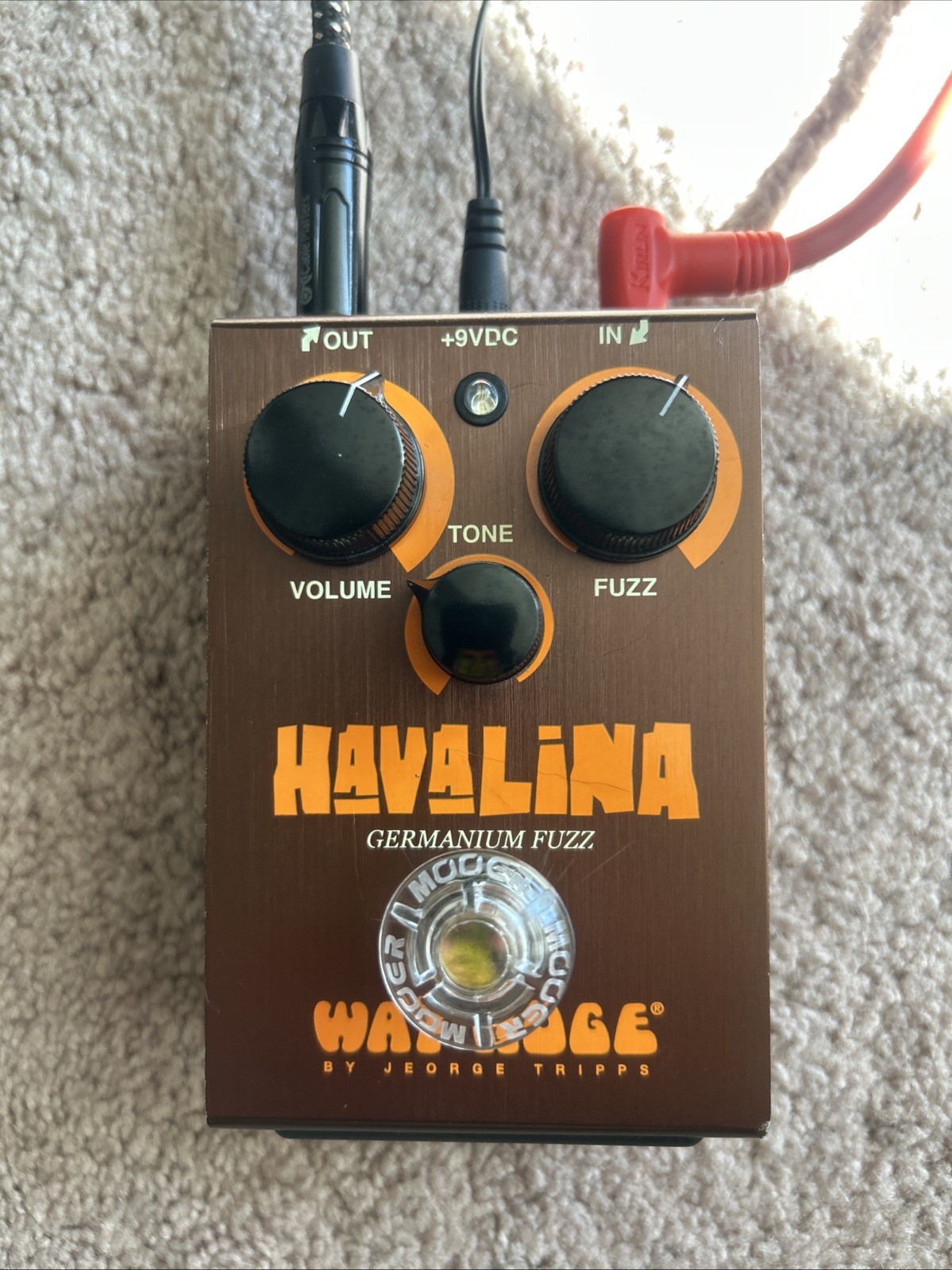 Way Huge WHE403 Havalina Germanium Fuzz Pedal
