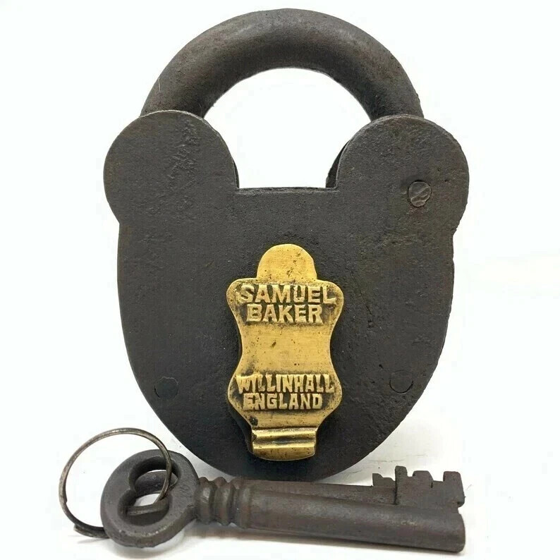 Heavy Padlock With Key Heavy Big 6'' Padlock Antique Style