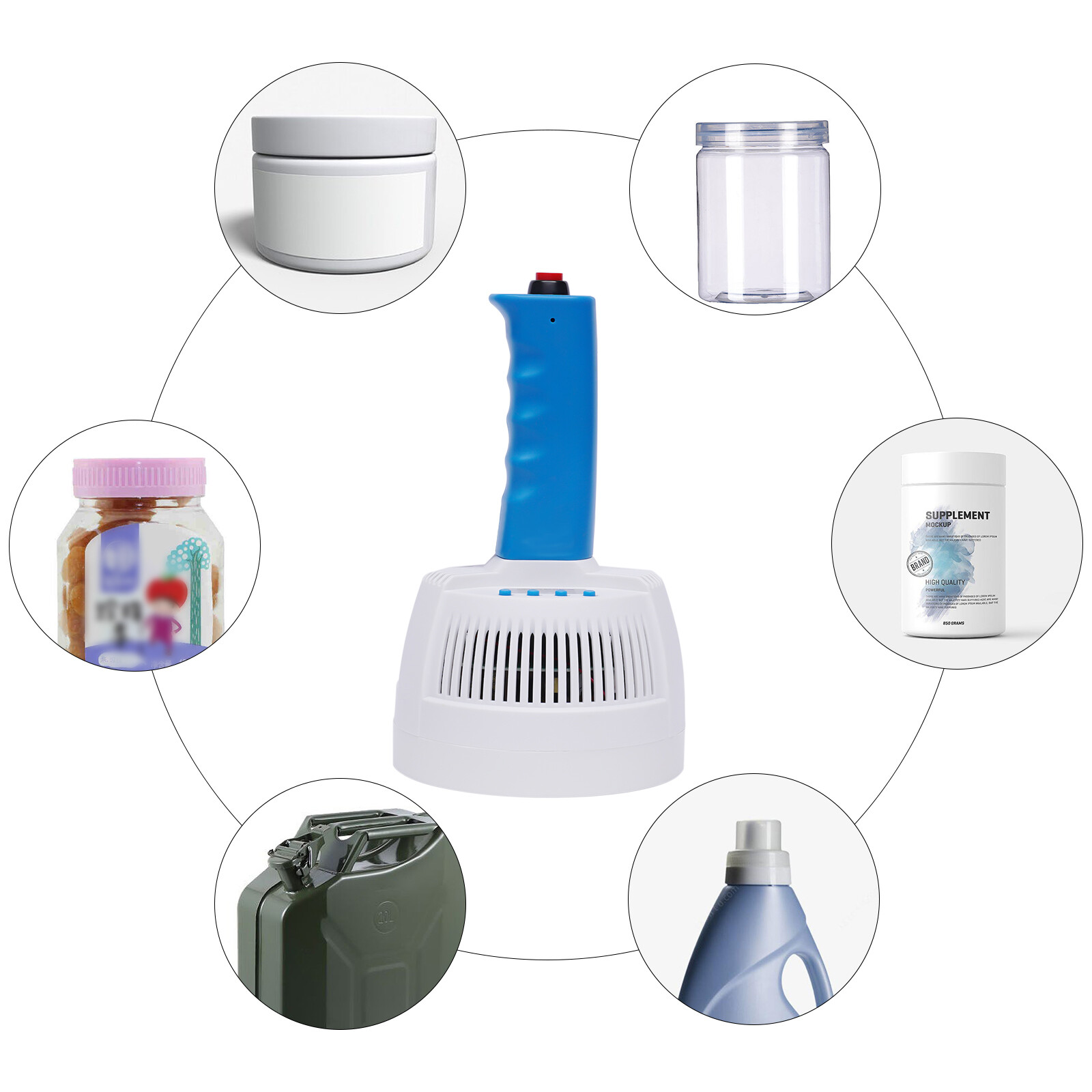 Handheld Induction Sealer Electromagnetic Induction Bottle Cap Sealing Machines