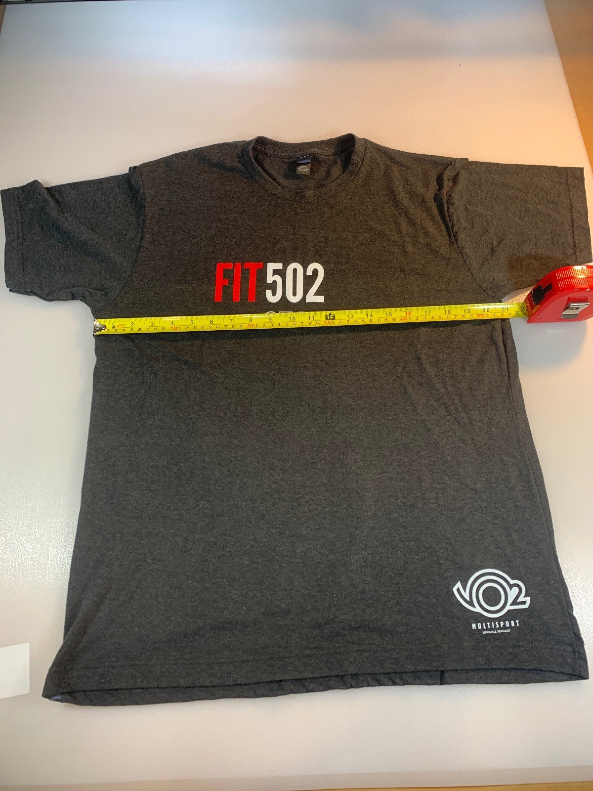 Tultex Fit 502 VO2 Multisport Casual Tri T Shirt Large L (6560-2)