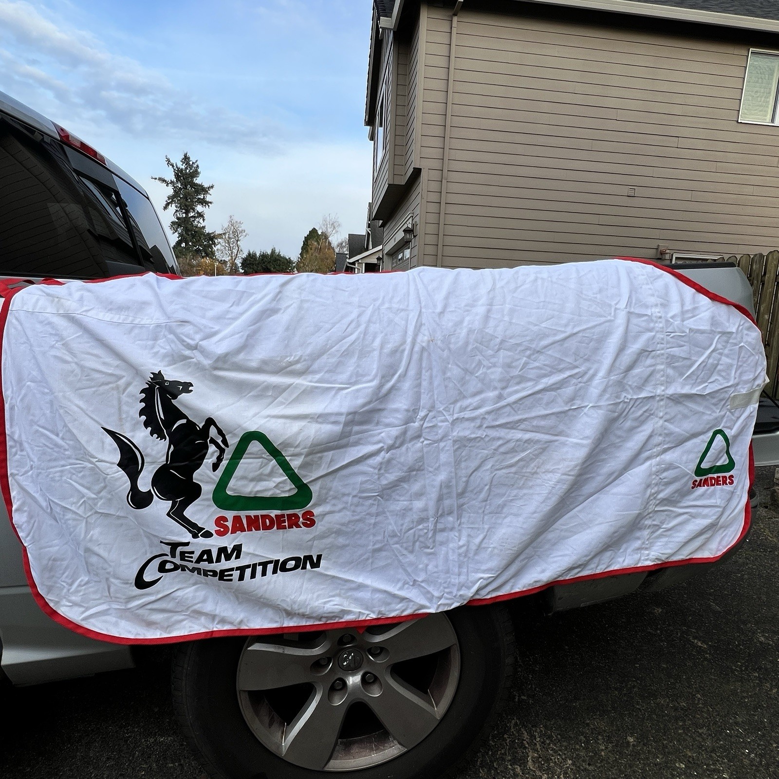 Horse Equestrian Blanket -Sanders Competition Team-Lakeview Horse Rescue