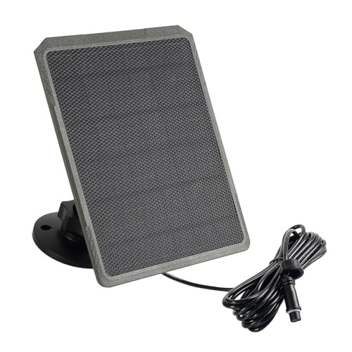 Trail Camera Solar Panel, Solar Battery Charger Kit 12V/1A, 9V/1.3A, 6V/2A,