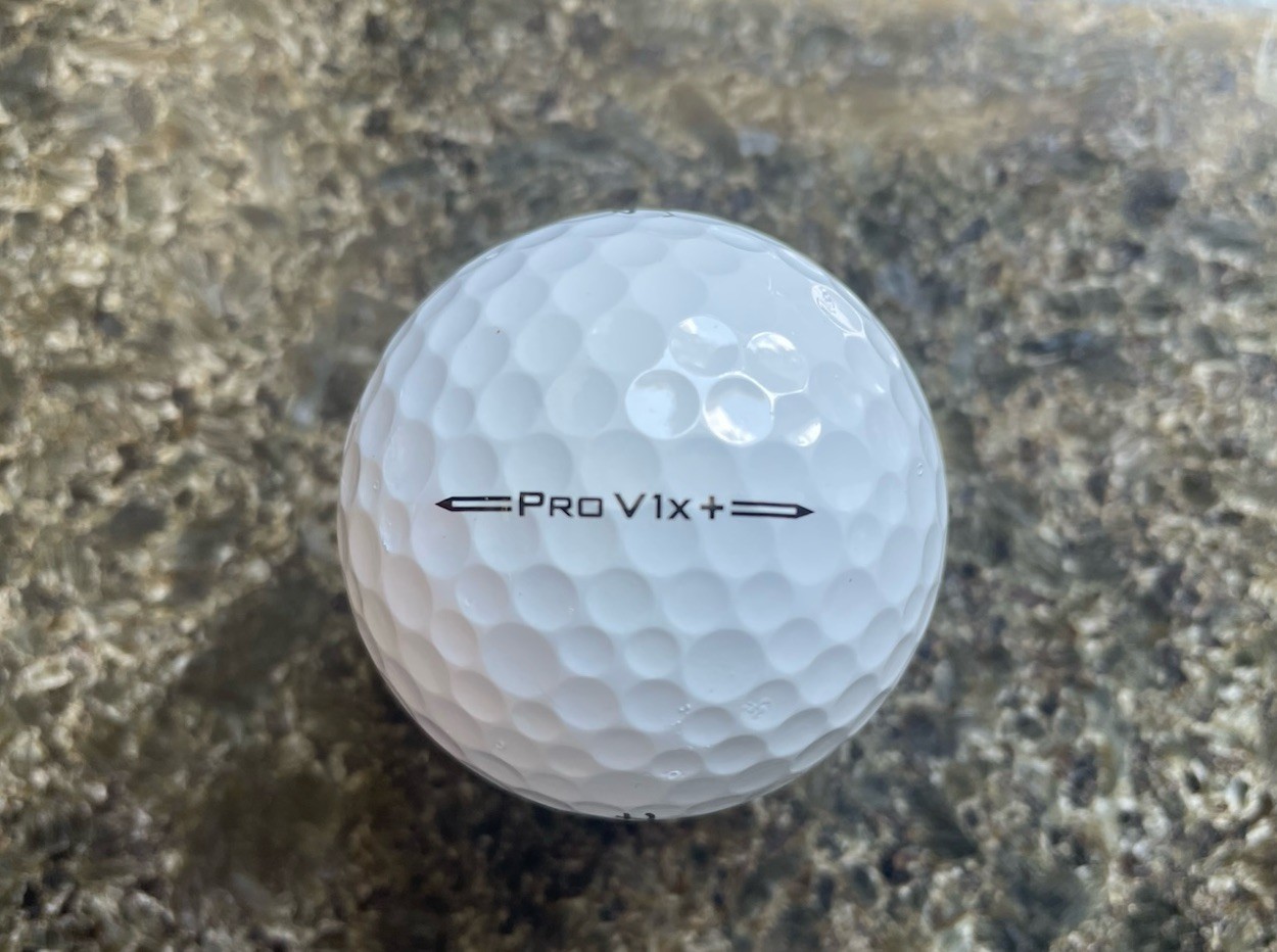Titleist Pro V1x + RIGHT PLUS Mint Golf Ball Tour Only CPO Prototype Not Retail