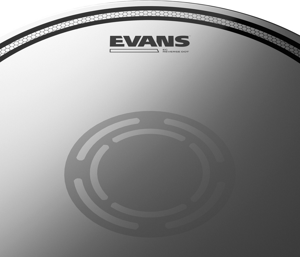 Evans EC Reverse Dot Coated Snare Batter Head 13" Bistro Black