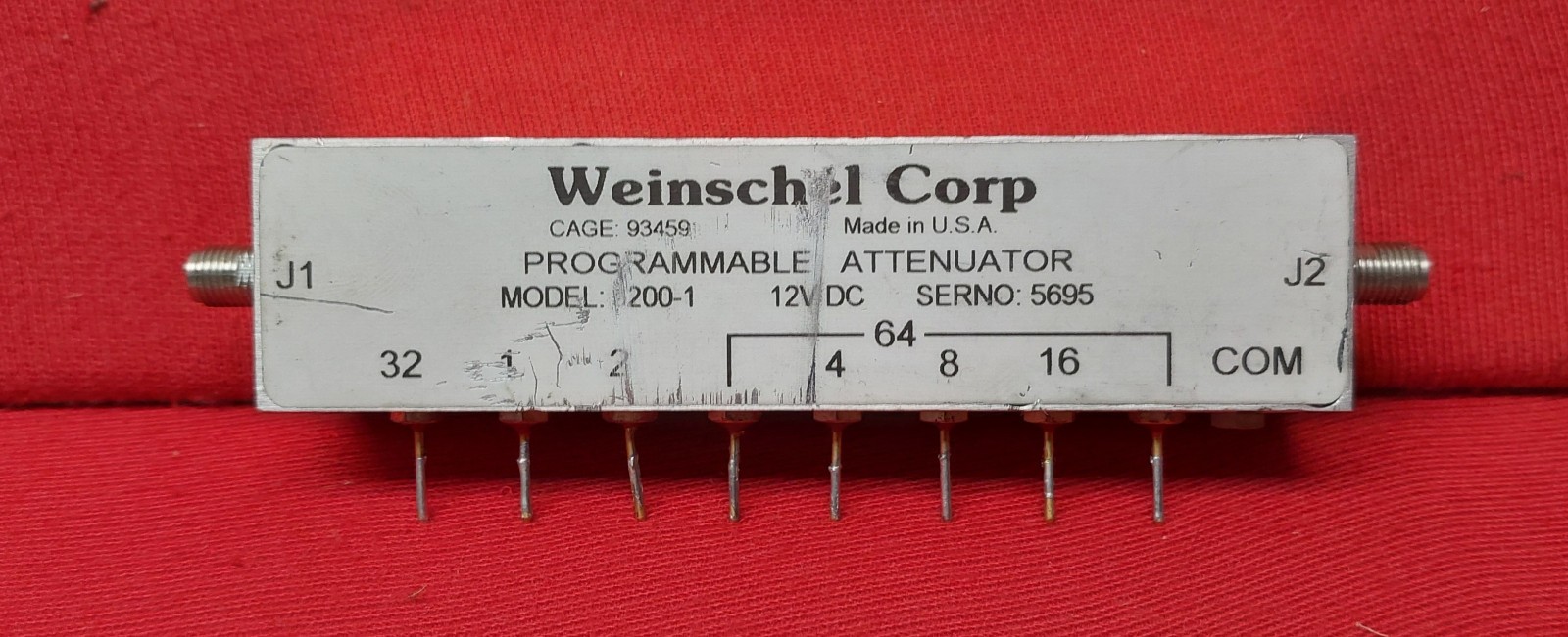 WEINCHEL 3200-1 Programable Step Attenuator