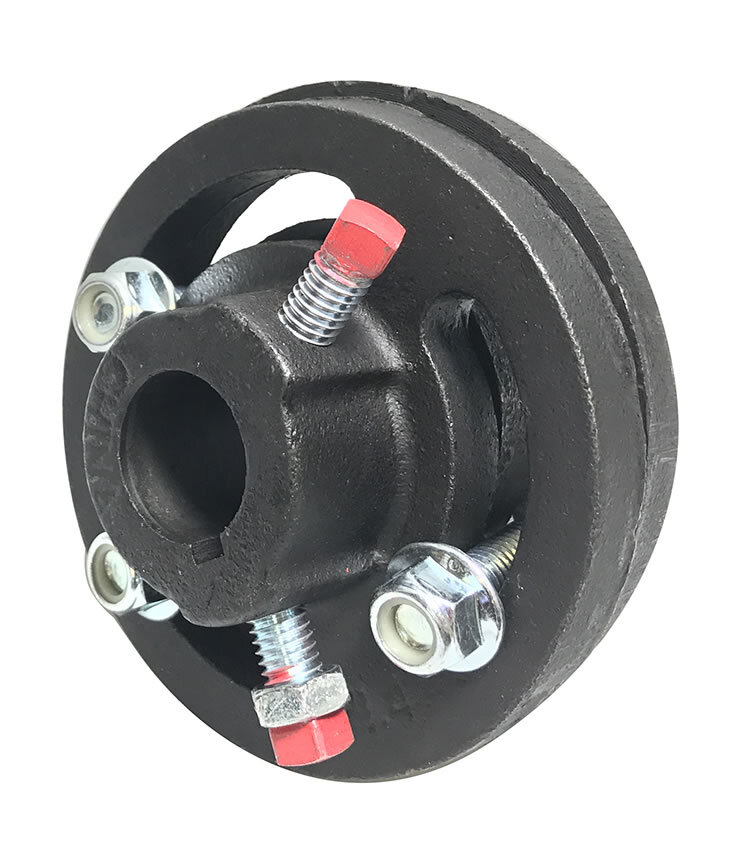 Garage Door 1 Inch Maleable Shaft Coupler Adjustable