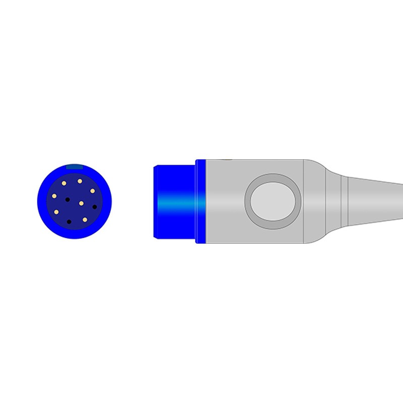 Compatible Pediatric Soft Tip SpO2 Sensor for Mindray BeneHeart D3 3.0m (1Pc)