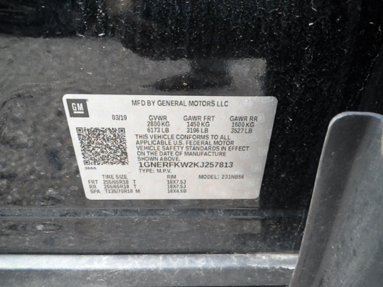 Passenger Right Front Spindle/Knuckle Fits 17-24 XT5 104841063