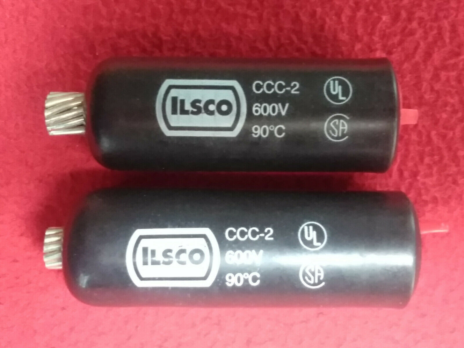 (2 Pack) Ilsco CCC-2 600V Wire Connector Aluminum Cable Reducer