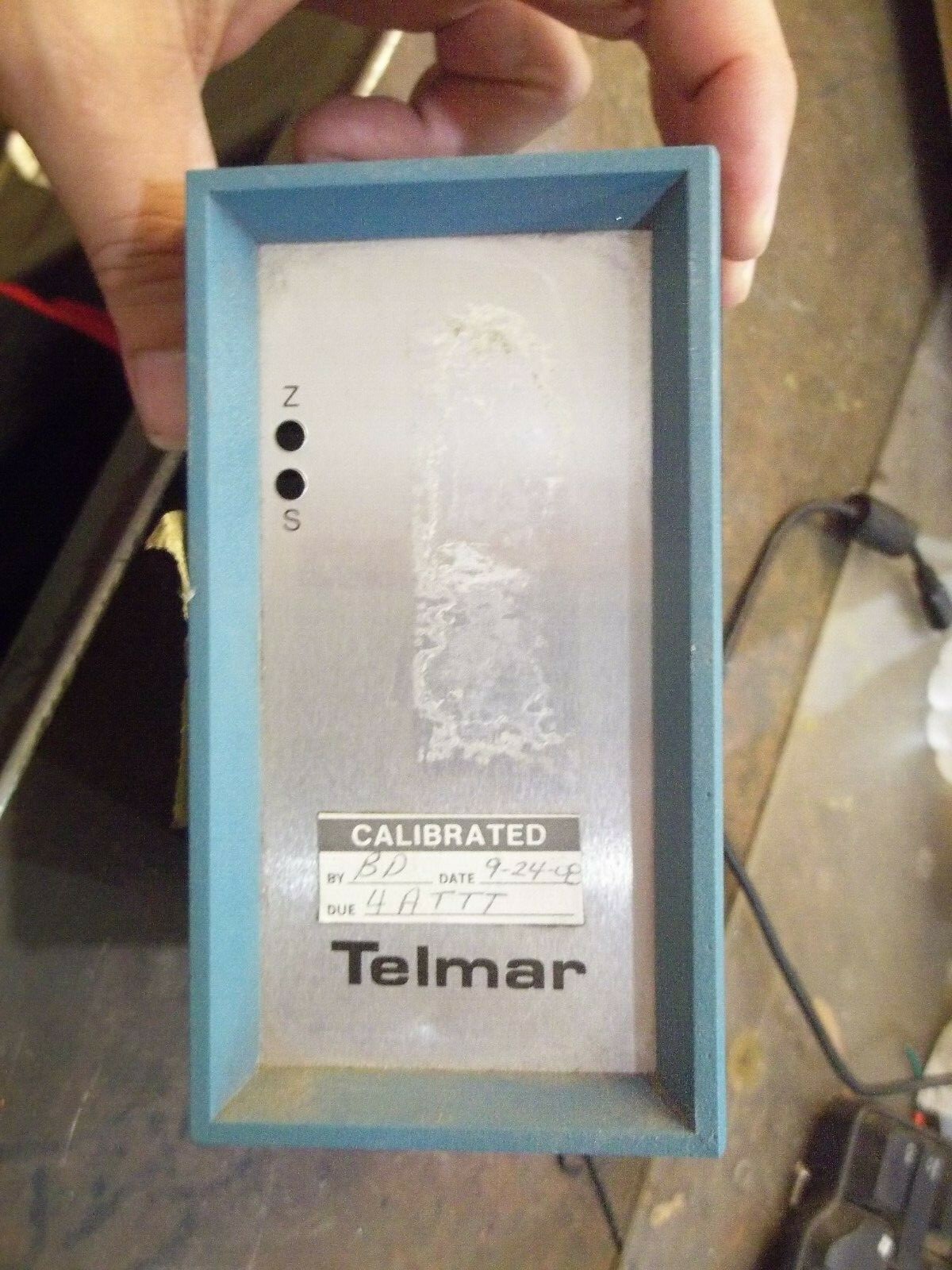 USED TELMAR THERMACOUPLE TRANSMITTER 501000 R "K" 0-1200F 4-20MADC  (167-1)