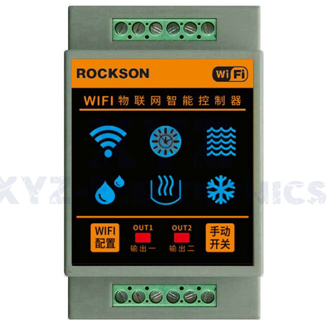 Water Level Leakage Sensor Alarm System Tuya Wifi Water Flow Detector Smart Home