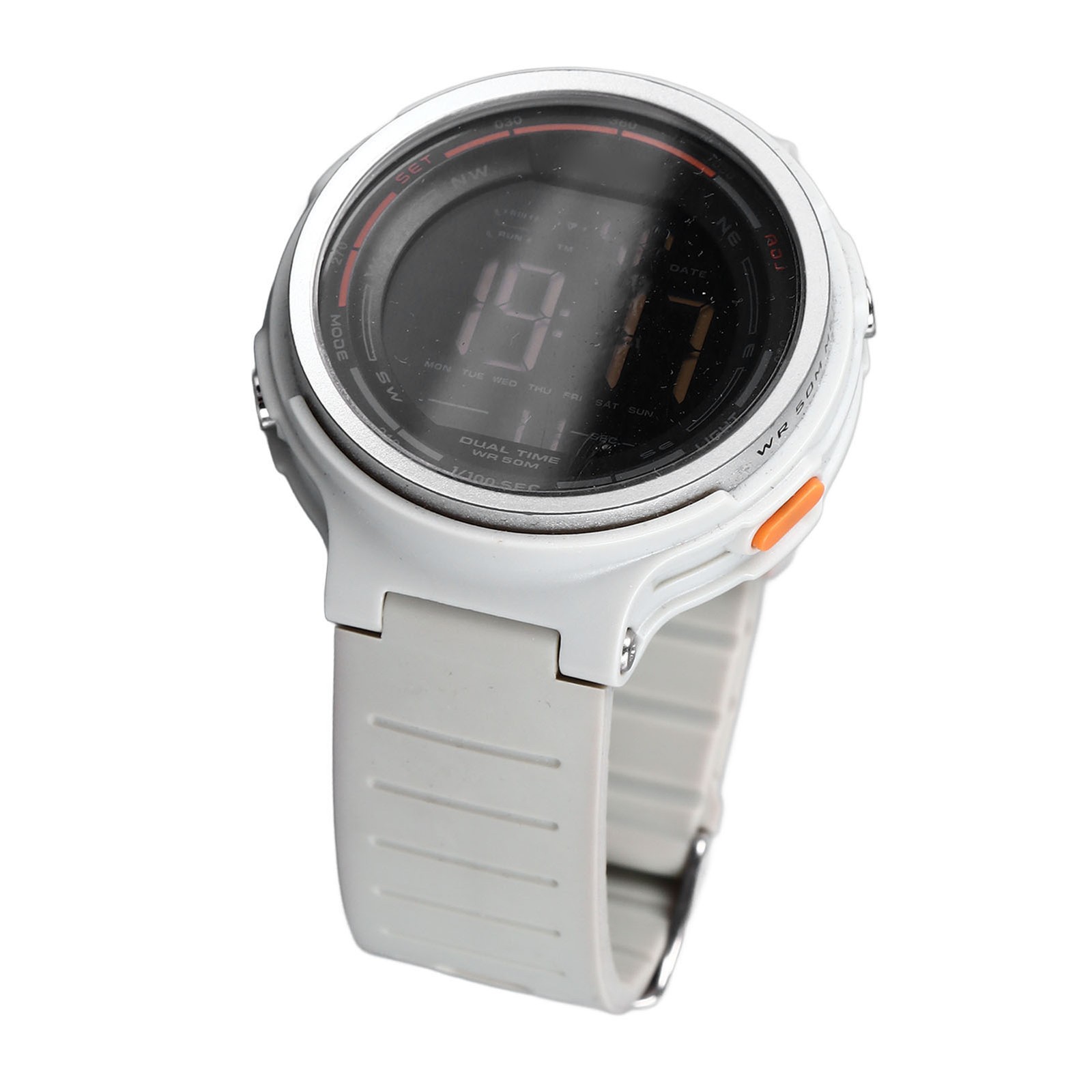 Digital Sports Watch Multifunctional Dual Time LED Luminous Countdown Timer FFW